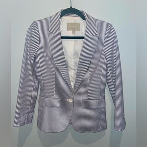 Banana Republic Women’s Seersucker Blazer size 0